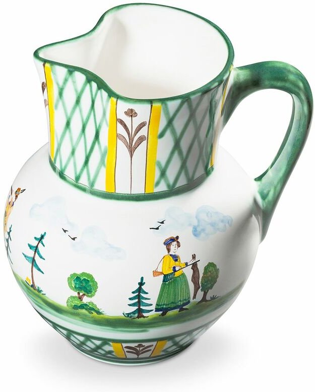 Jagd, Krug Wiener Form 1,5 Liter - Gmundner Keramik