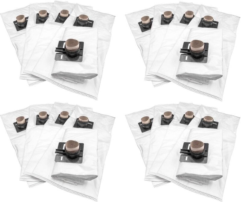 Thumbnail - 20x Staubsaugerbeutel kompatibel mit Kränzle Ventos 25, 35 Staubsauger - Mikrovlies, Weiß - Vhbw