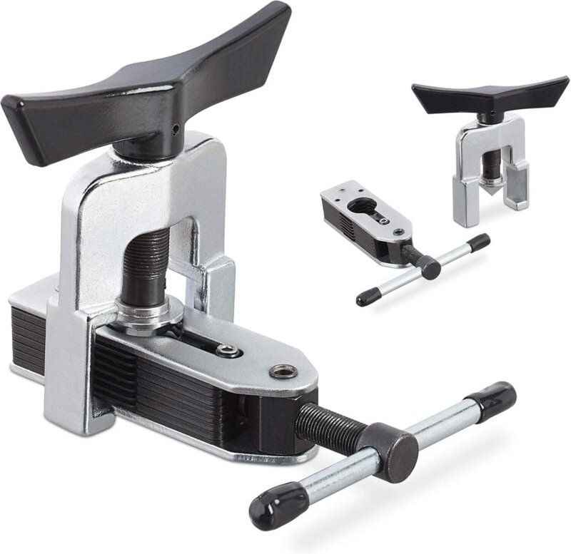 Universal-Bördel, 4,7–16 mm (3/16–5/8) Rohr Kupfer- und Aluminiumrohr Silber/Schwarz