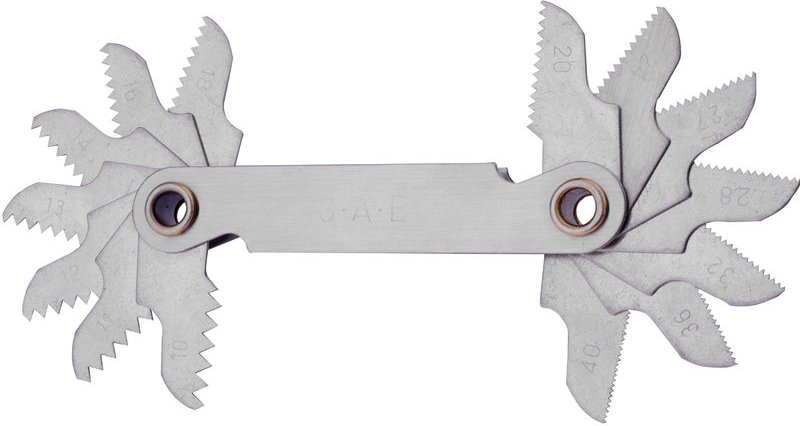 Gewindeschablone 14 Blatt us 60° - GSR