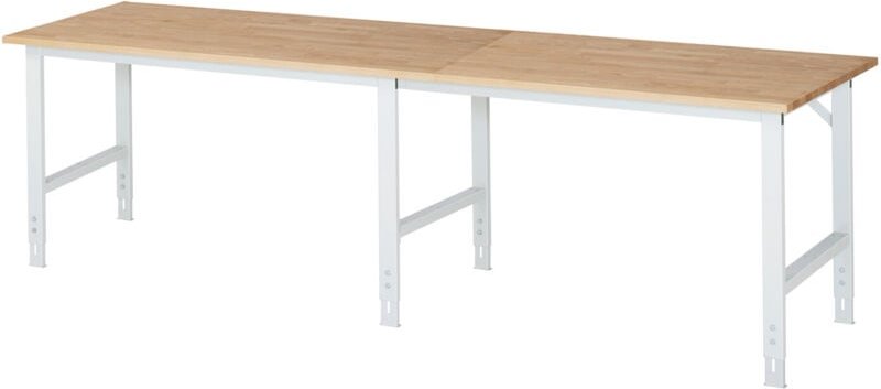 Arbeitstisch Tom höhenverstellbar, B3000xT800xH760-1080mm, B-Platte-25mm - RAU