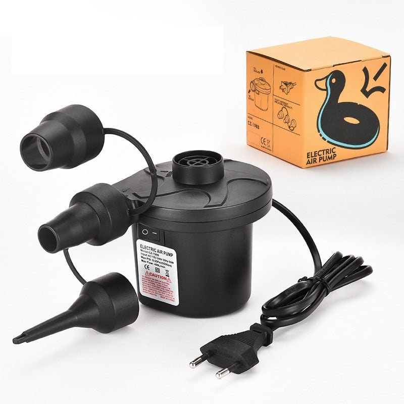 Elektrischer Luftpumpen-Inflator-Deflator, 220 V/50 W Inflator, Paddelpumpe mit 3 Düsen, elektrischer Inflator-Deflator ...