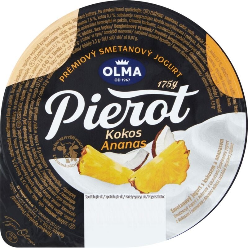 Thumbnail - Olma Pierot Cremiger Joghurt mit Kokosnuss und Ananas 175 G
