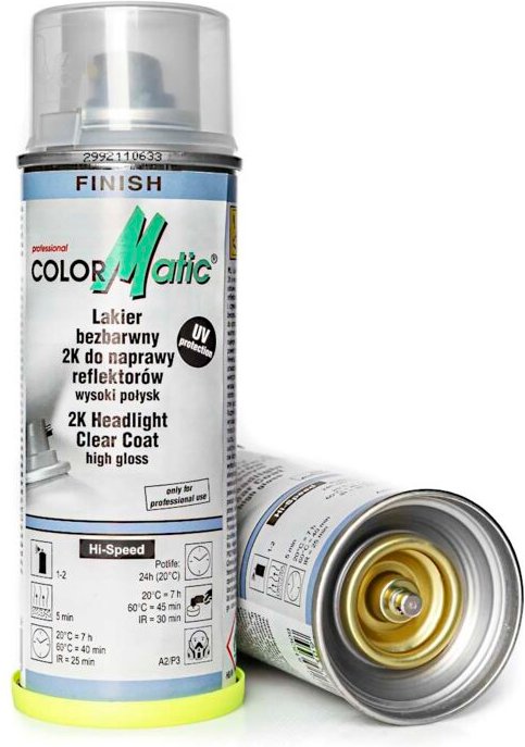 European Aerosols - ColorMatic 2K Scheinwerfer Reparatur 200ml 515309