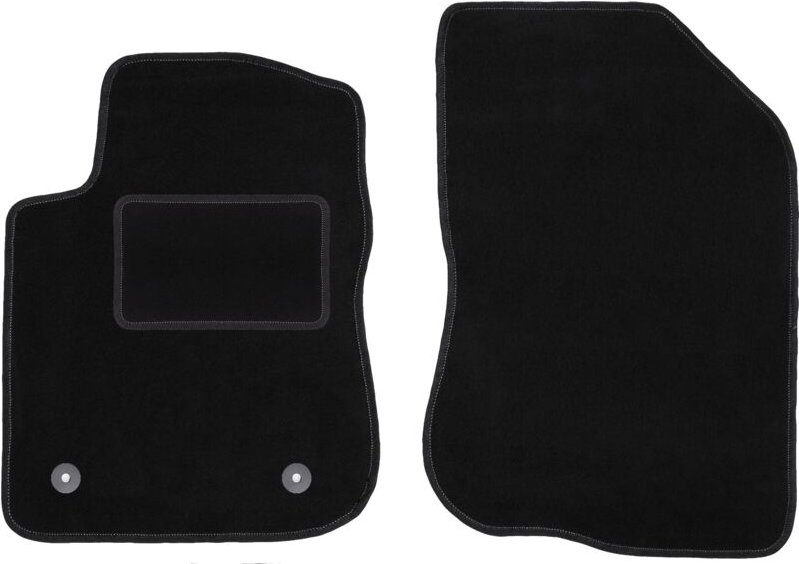 Vordere Matten schwarz für: Peugeot 2008 I Crossover (2013-2019)