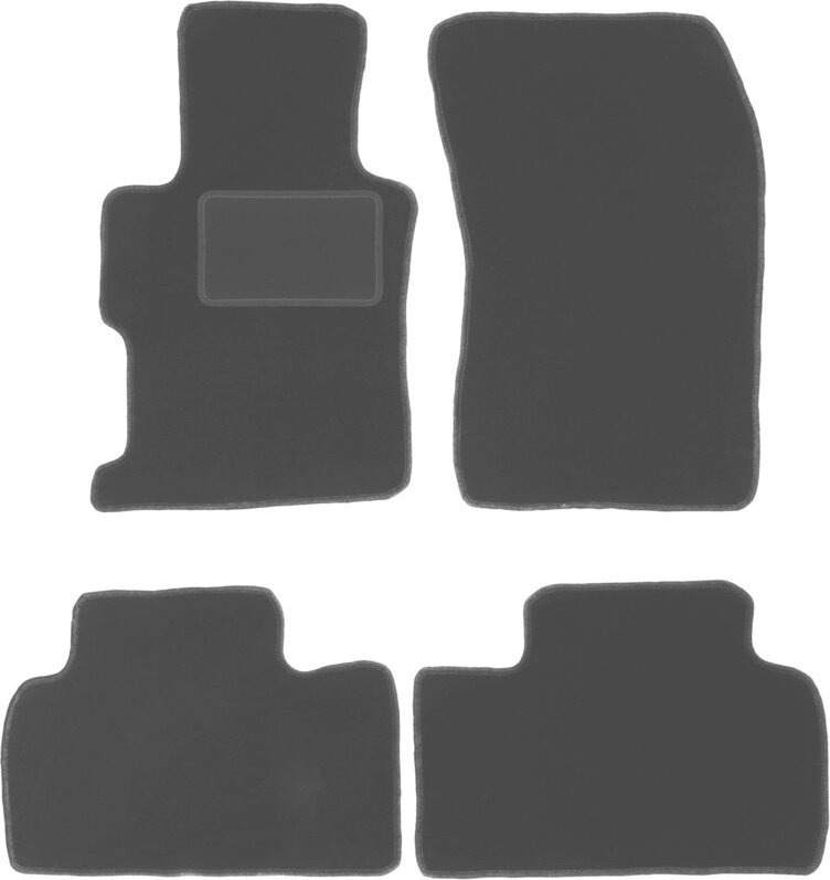 Graphit-Fußmatten für: Honda Civic IX Limousine (2011-2016)
