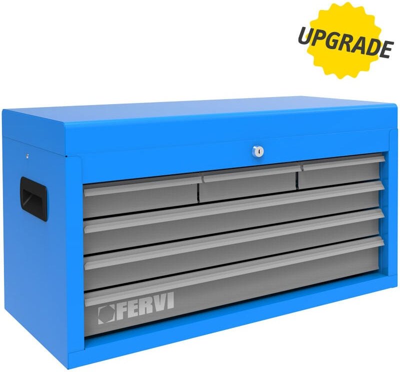Werkzeugbox werkzeugkasten wekzeugkoffer 6 schubladen Fervi C900/A