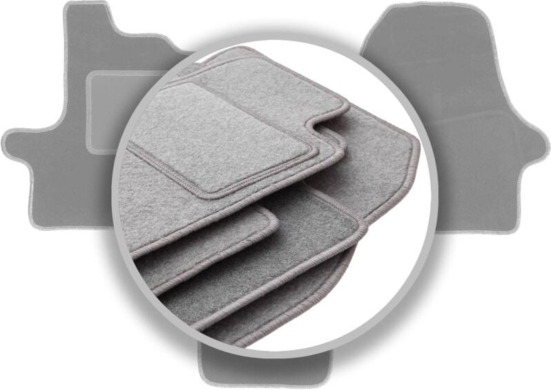 Graue Automatten für: Fiat Ducato IV Kastenwagen (2014 - )