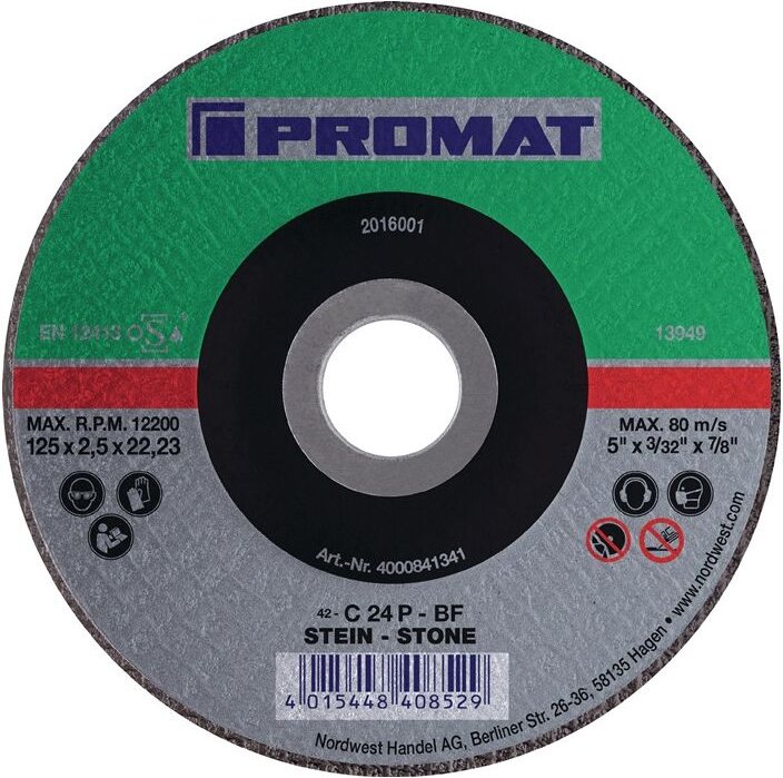 U-power - promat Trennscheibe D230x3mm gerade Stein Bohrung 22,23 mm