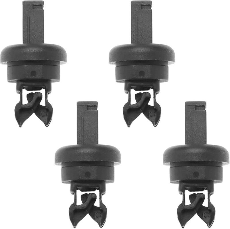 4 Stück Heckklappenclips, Autoclips, Befestigungsclips, Kunststoffniete, für Renault Megane 3, Renault Clio, Nissan Qash...