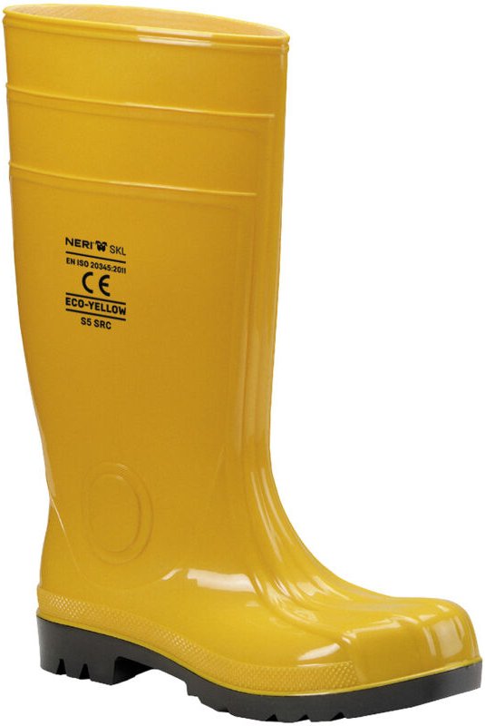 Schwarze Eco-Yellow S5 src Sicherheitsstiefel - 42 eu
