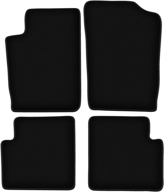 BASIC schwarze Veloursmatten für: Citroen Xsara Break, Kombi, Fließheck (1997-2006)