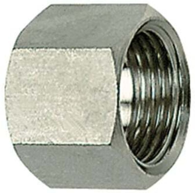 6-kant-Überwurfmutter, g 3/8, für Tüllengröße lw 4/6/9, es 1.4571 - Riegler