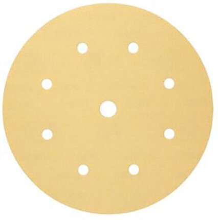 MIRKA GOLD 200 mm SCHEIBEN P150 9 Löcher 50 PIECES