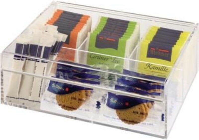 Thumbnail - Teebox 22 x 9 x 17 cm (b x h x t) Acryl transparent