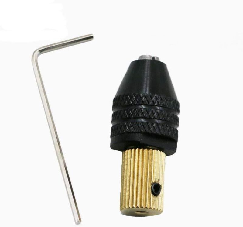 Mini-Elektromotorwellen-Befestigungsfutter 0,5 mm - 3,2 mm