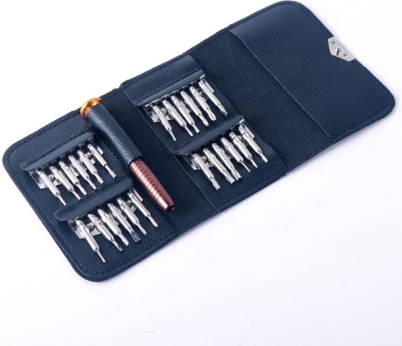 Aiperq - 25-in-1 Mini-Präzisions-Schraubendreher-Set, Schraubendreher-Set, Reparaturwerkzeuge für iPhone, Laptop, Uhr, S...