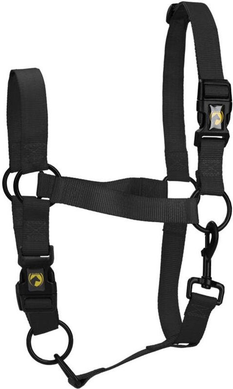 Excellent horse essential halfter l cob schwarz