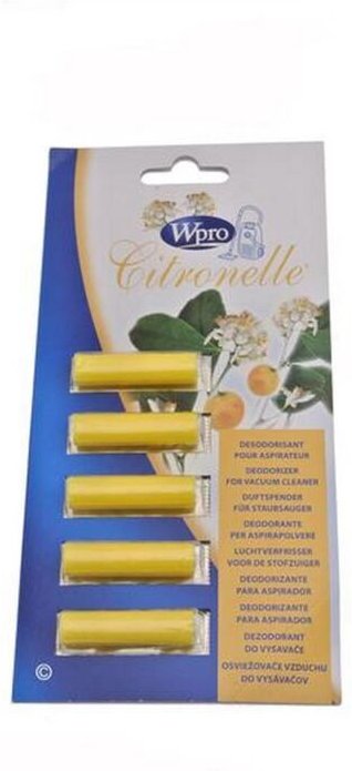 Ersatzteil - 5er Pack Staubsauger-Duftstäbchen mit Zitronengrasduft - -