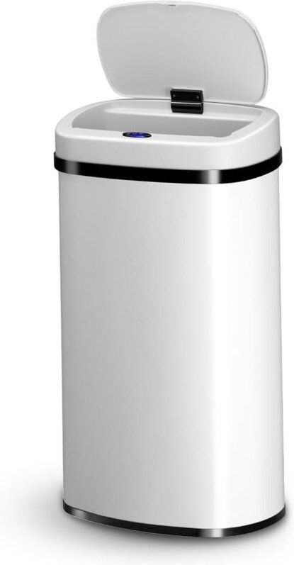 Thumbnail - Juskys Automatik Mülleimer mit Sensor 60L - elektrischer Abfalleimer, Bewegungssensor, automatischer Deckel, wasserdicht...