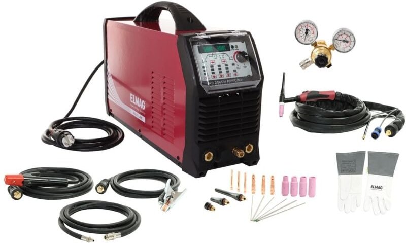 Wig-/tig AC/DC-Schweißinverter ad 2060M p/pfc/mv eco-set-g