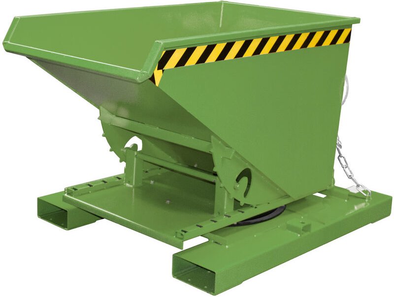 Bauer Kippbehälter 3S 300, lackiert, Resedagrün