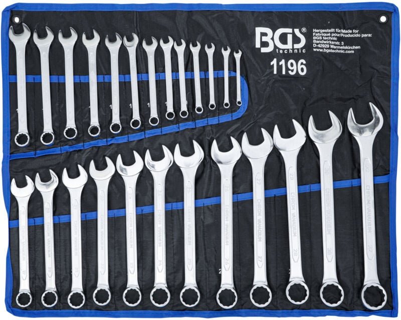 Maul-Ringschlüssel-Satz sw 6 - 32 mm 25-tlg.