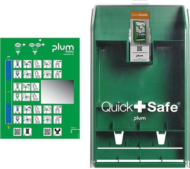 Erste-Hilfe-Station QuickSafe Box Empty - Plum