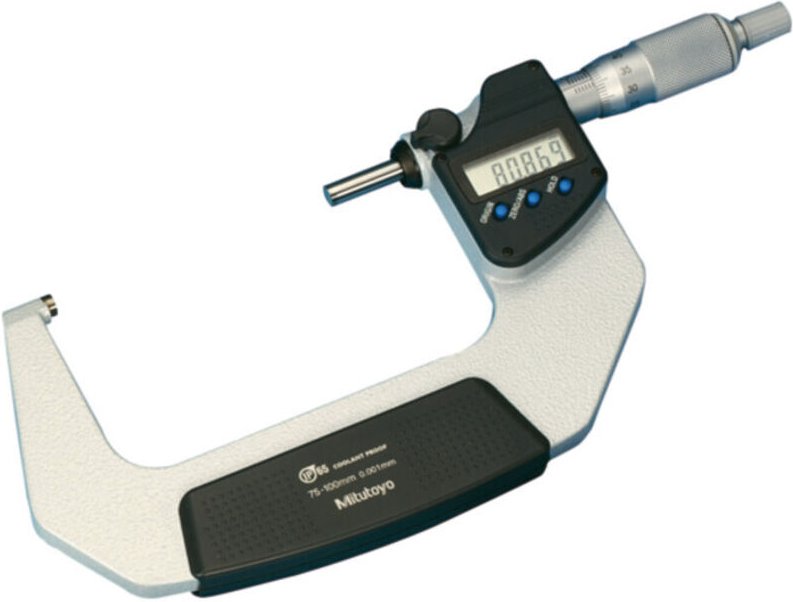 Digitale Bügelmessschraube IP65 75-100mm, Digimatic - Mitutoyo