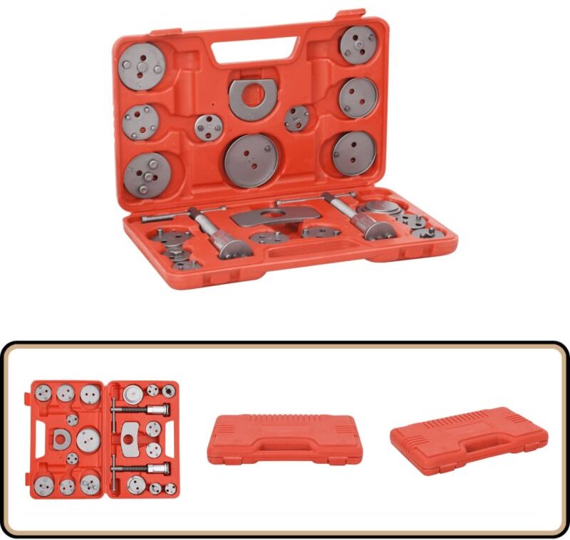 Vidaxl - Bremskolbenrücksteller Set - Bremskolbenrücksetzer - Autowerkzeug - Bremsenreparatur - Werkstattbedarf - Adapte...