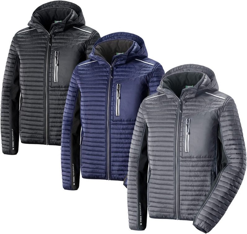 Neri - Bergen Arbeitsjacke - l - Blau