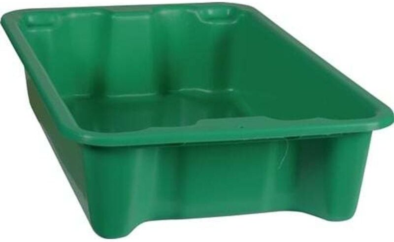 Drehstapelbehälter PP grün L590xB380xH135mm