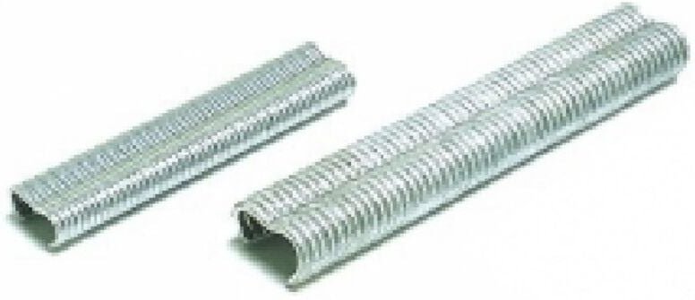 1000 22 mm kunststoffummantelte Klammern Techman