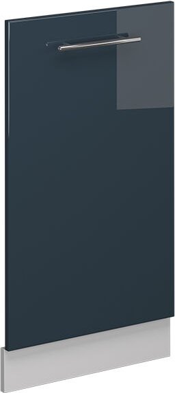 Thumbnail - Geschirrspülblende Fame-Line, Dunkelblau Hochglanz, 45 cm ohne Arbeitsplatte Vicco