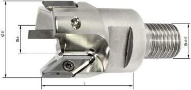 Einschraubfräser D32mm Z2 für VCGT220530 format