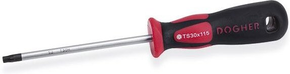 S2 Profi-Schraubendreher, Torx Security TS27x115 mm Dogher 341-TS27