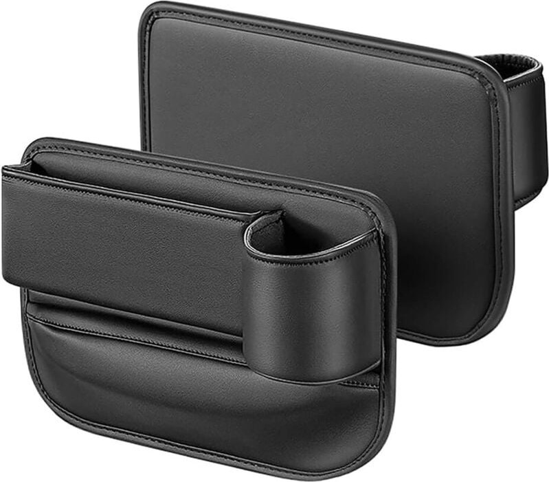 Thumbnail - Ahlsen - Stück PU-Auto-Organizer für Autositze, Sitz-Aufbewahrungsbox, Auto-Sitz-Lücken-Organizer, automatische seitlich...