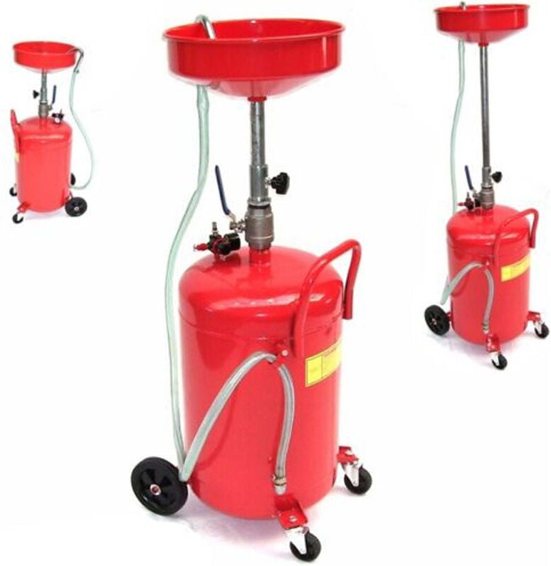 Lablassgerät Ölauffanggerät Ölauffangwagen 07081 Altöl Ölauffangbehälter Ölwanne