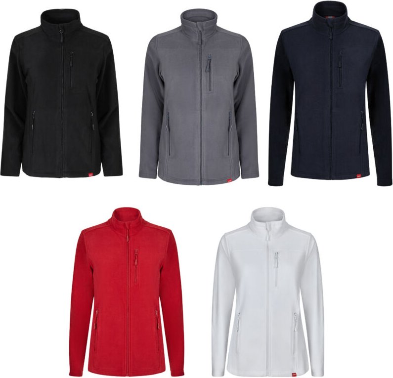 Damen-Fleece-Sweatshirt 201502W - m - Weiß - Velilla