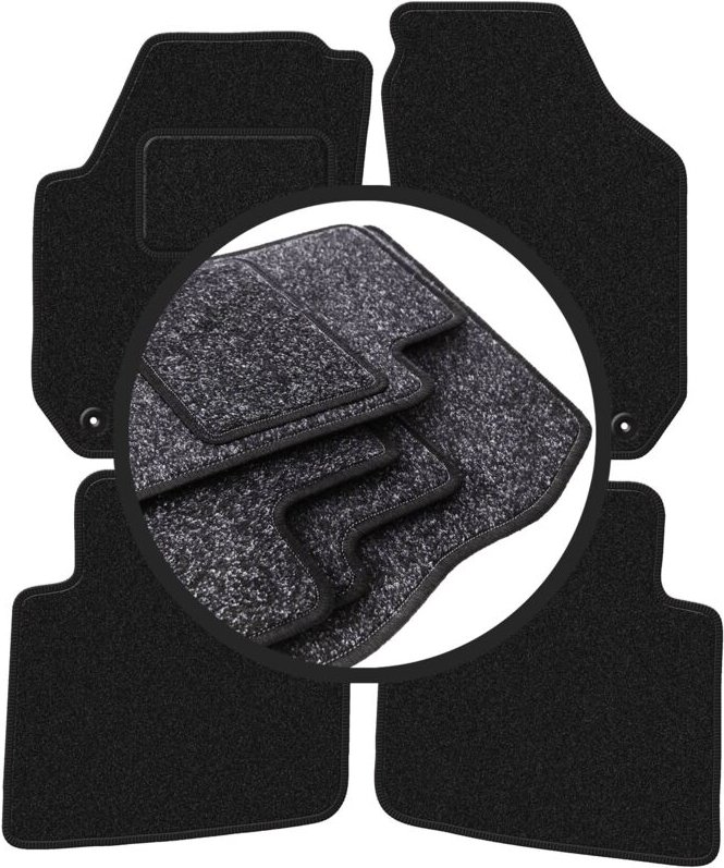 ANTHRA Fußmatten für: Skoda Praktik Kombivan (2006-2015)