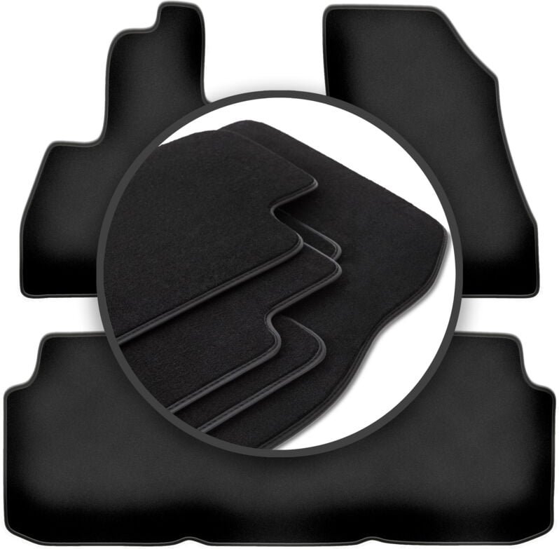 Premium-Fußmatten für: Fiat 500L Minivan (2012-)