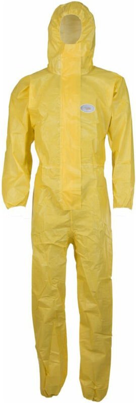 Schutzoverall CoverChem Gr.XXL gelb PSA III COVERCHEM