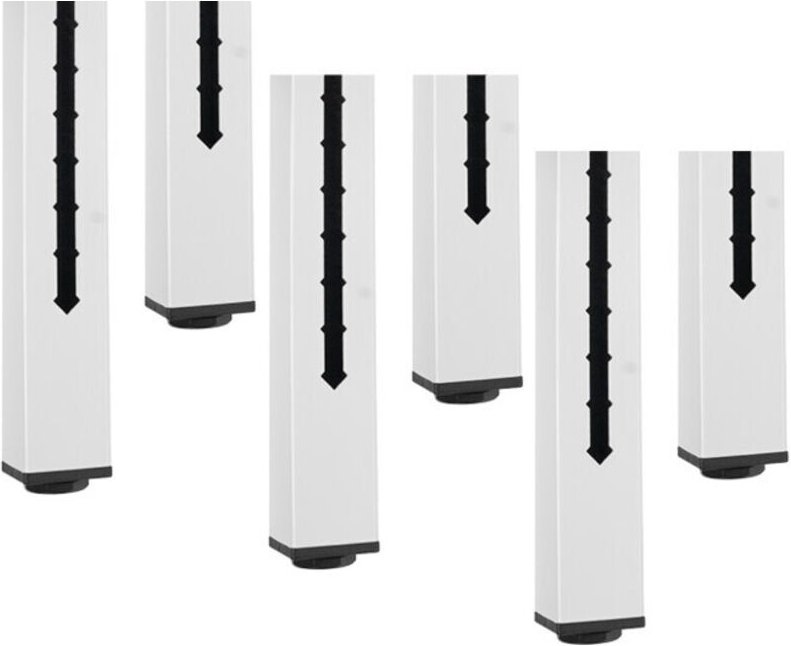 Höhenverstellsatz/Höheneinstellsatz, Verstellbereich+300mm 6 Stück 6 Stk - RAU