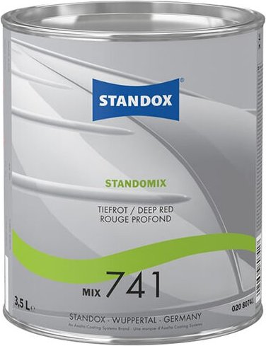 Standox Sielfleet Mix741 Deep Red LT 3.5