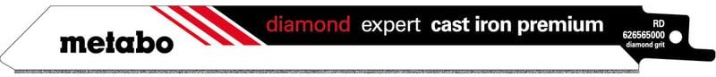 Metabo - 2 Säbelsägeblätter 'expert cast iron premium' 200 x 1,0 mm, DIA/K50