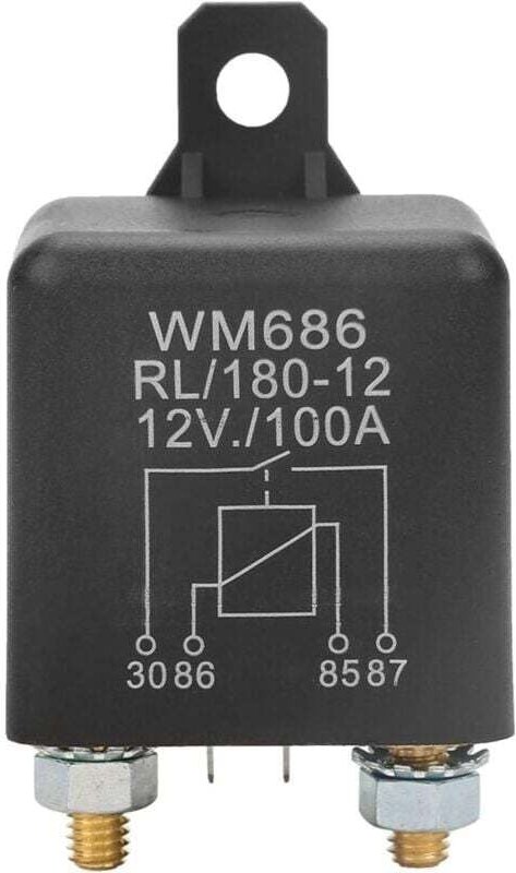 Aiperq - Relay-WM686 100A Normalerweise offenes Hochleistungs-Autostarterrelais