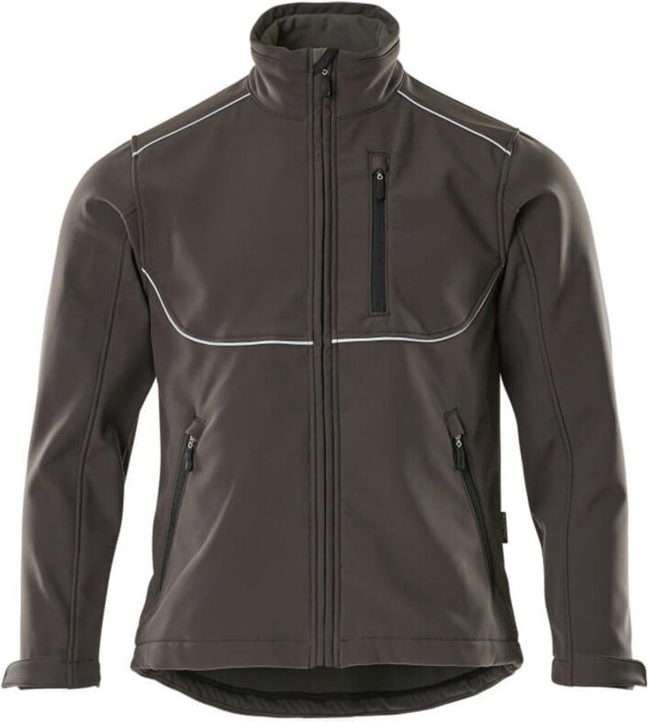 Mascot Softshelljacke INDUSTRIE TAMPA 10001, Gr. 4XL dunkelanthrazit