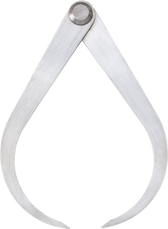 Spitzzirkel Aussenstarke fur Metall 250 mm Fervi c028/250