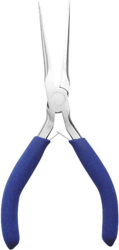 Brüder Mannesmann - M10807 Elektronik- u. Feinmechanik Nadelzange Gerade 145 mm