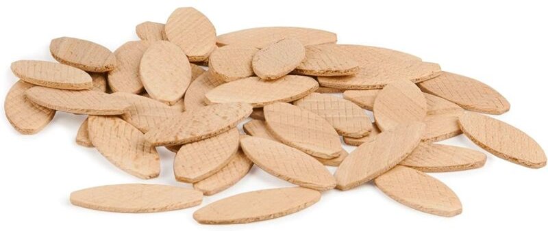 Beijiyi - Montagelatten Lamello Typ 0 100 Stück flache Buchenholzdübel Ideal für Holzfräsmaschine/Lamellenfräsmaschine (...